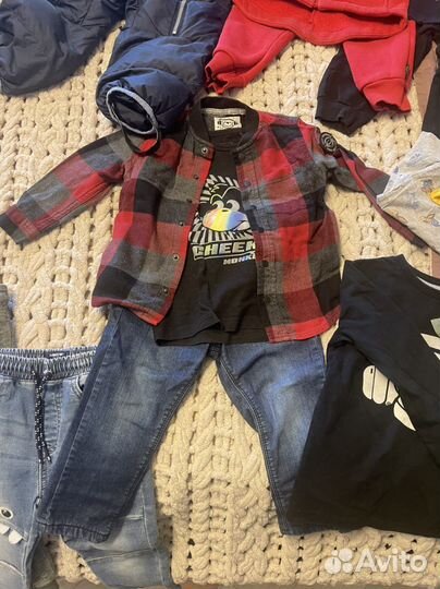 Детская одежда пакетом для мальчиков размер 92