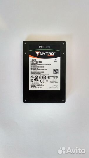 SSD Seagate Nytro 1551 1.92TB SATA (3 dwpd)
