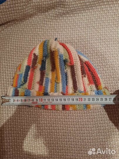 Шапка бини ручной работы