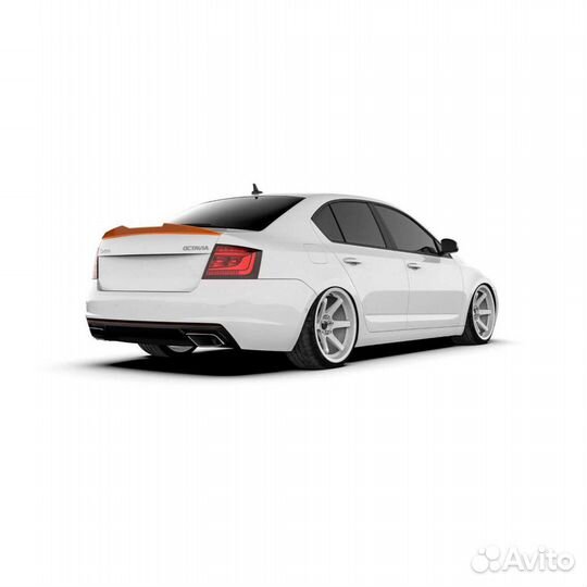 Спойлер skoda octavia a7 (дактейл)