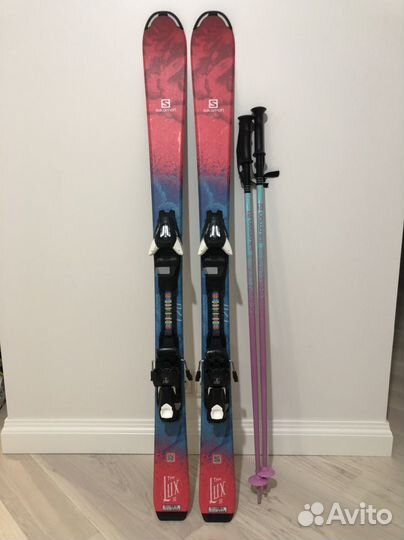 Горные лыжи детские salomon 120 с ботинками