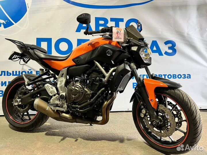 Yamaha MT-07 ABS 2016 г. Б/П по РФ в Хабаровск