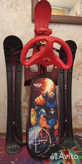 Детский снегокат бу