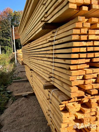 Брус обрезной 100х150х6000мм