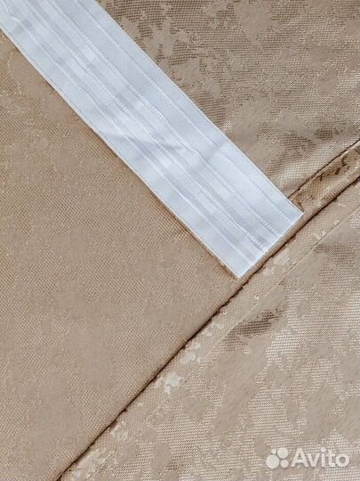 Шторы мрамор, бежевый