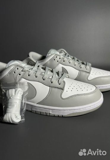 Кроссовки Nike SB Dunk Grey Люкс