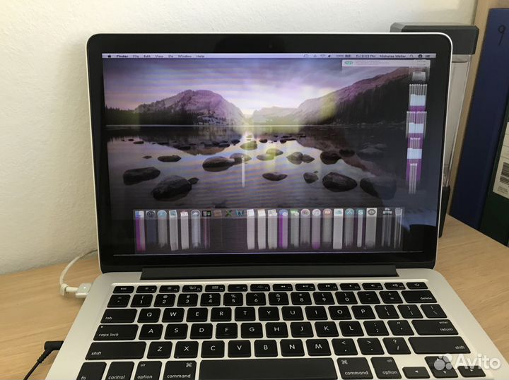 Шлейф матрицы экрана MacBook Pro 13 2017 год