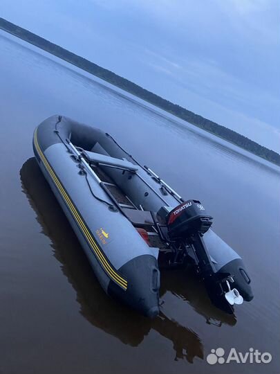 Лодка пвх Marlin 360 c мотором Tohatsu 9.8