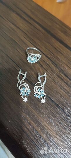 Серебряные серьги
