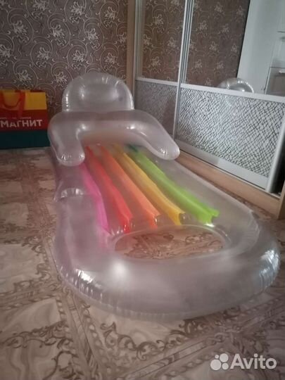 Надувное кресло