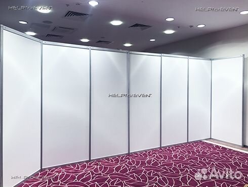 Аренда мобильных выставочных перегородок стендов