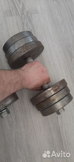 Гантели разборные