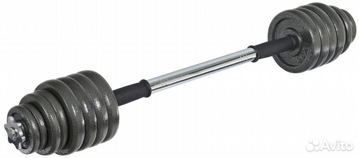 Набор гантелей Bradex 30 кг + гриф для штанги