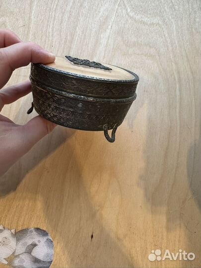 Шкатулка пудреница Англия