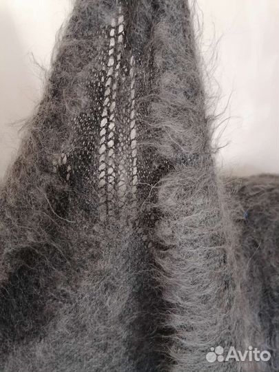 Пуховый плед ручной работы