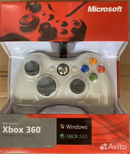 Джойстик (геймпад) для Xbox 360 и PC пров/беспров