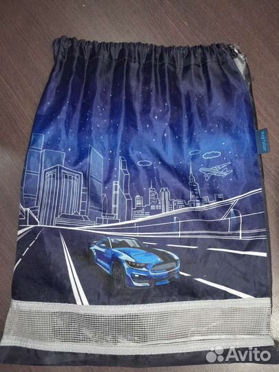 Рюкзак с сменкой пакетом, состояние: 2/10 не очень