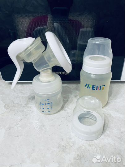 Молокоотсос avent ручной