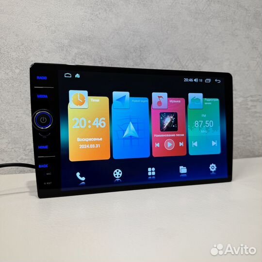 Магнитола android 9 дюймов CarNavi