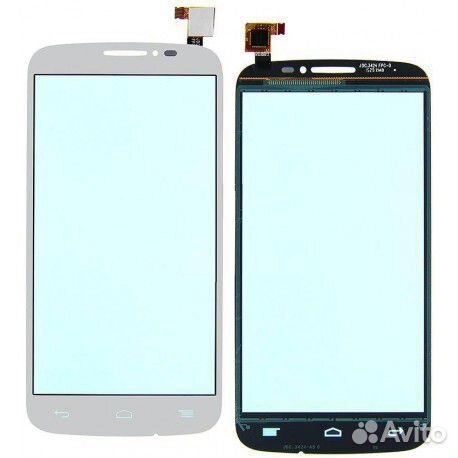 Сенсорное стекло (тачскрин) для Alcatel POP C7 704