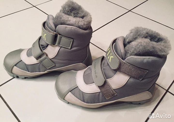Ботинки лыжные детские размер 32