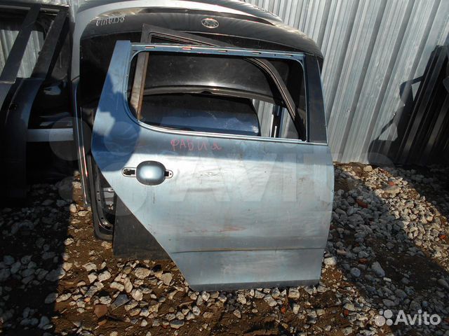 Дверь задняя правая Skoda Fabia-2 2007-2014