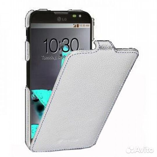 Фирменный Чехол для LG Optimus G Pro (E988) Белый