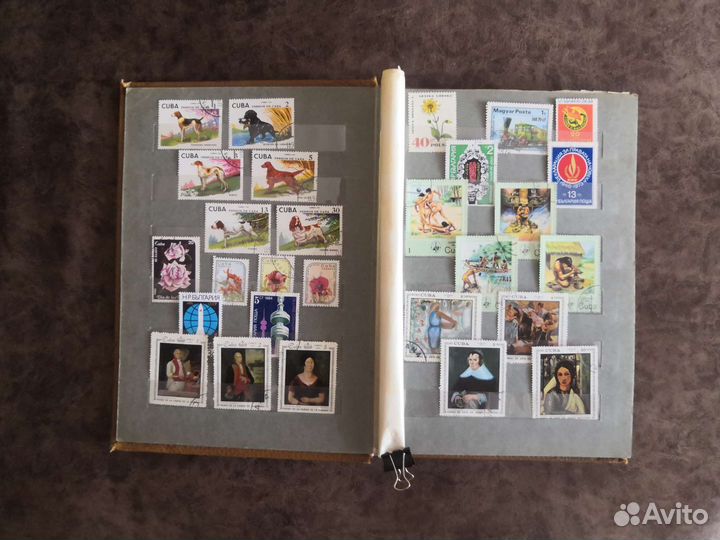 Марки иностранные 20-80 г.г