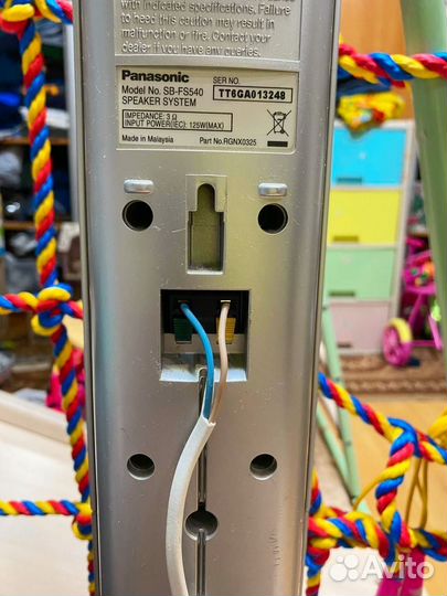 Акустические колонки panasonic