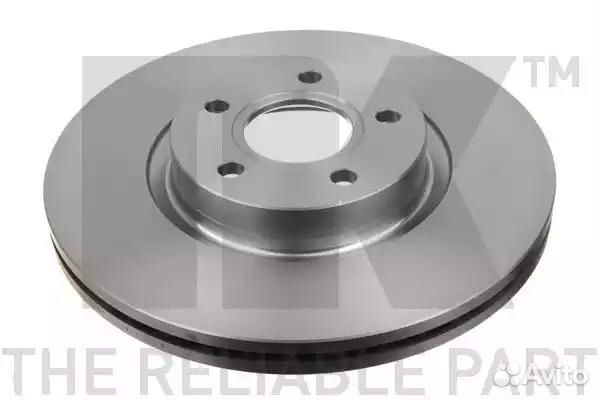 Диск тормозной передний вентилируемый ford focus