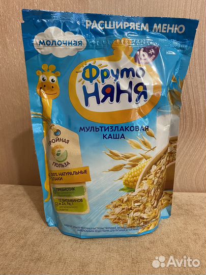 Детские каши молочные