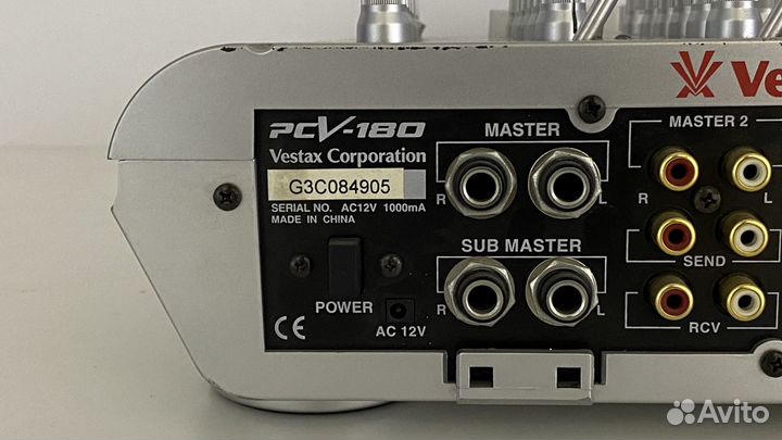 Микшерный DJ пульт Vestax PCV-180