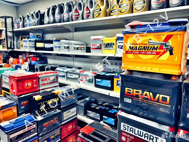Аккумуляторы на Авто от 60 ач до 225 ач