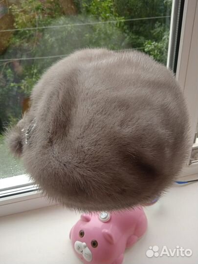 Берет женский норковый