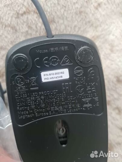 Компьютерная мышь logitech