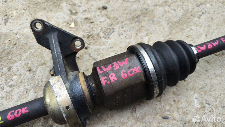 Привод передний правый Mazda Mpv LW3W 2002