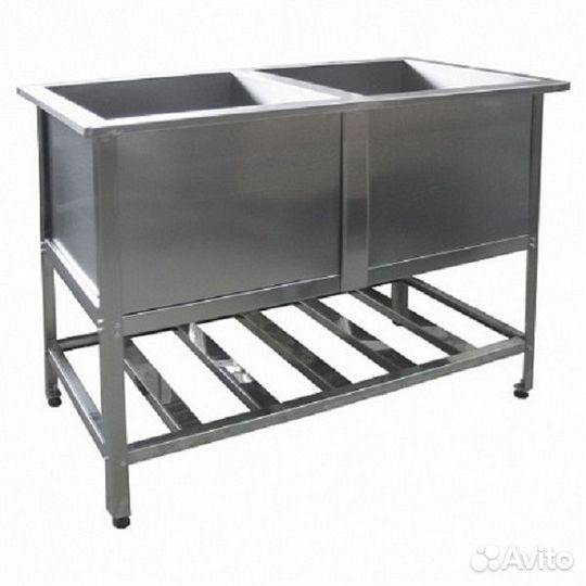 Мойка двойная толщина 0,8мм