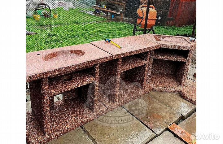 Барбекю комплекс с доставкой до участка