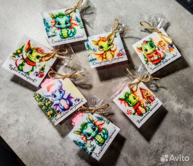 Мыло ручной работы к новому году