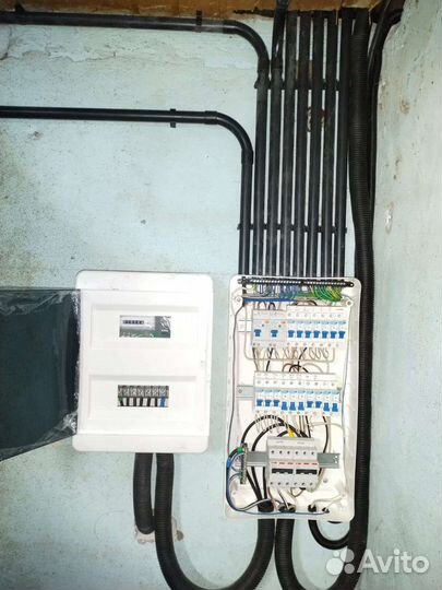 Электрика Видеонаблюдение Интернет скс