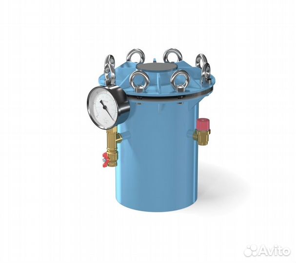 Мановакуумная камера на 9 литров до 4.5 бар