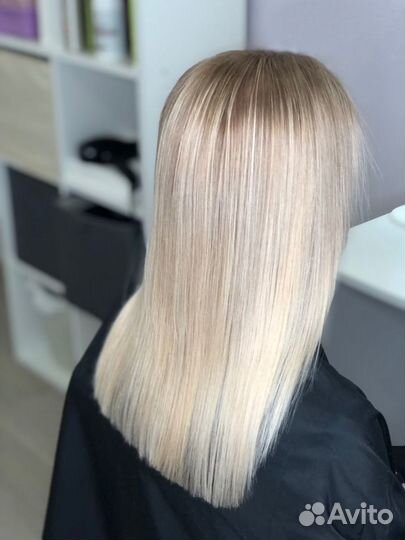 Кератиновое выпрямление волос и восстановление вол