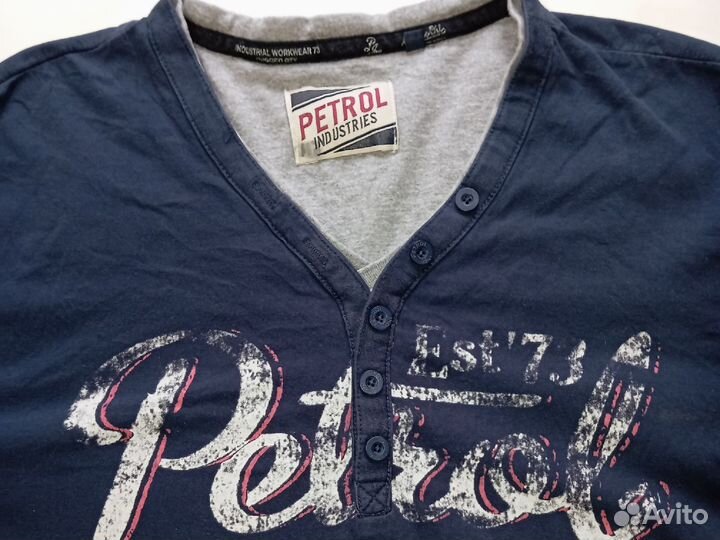 Футболка с длинным рукавом 54 petrol