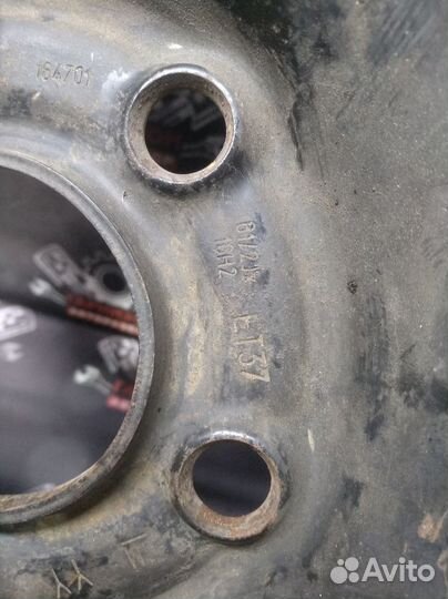 Штампованный диск R16 5х110 Opel Astra H