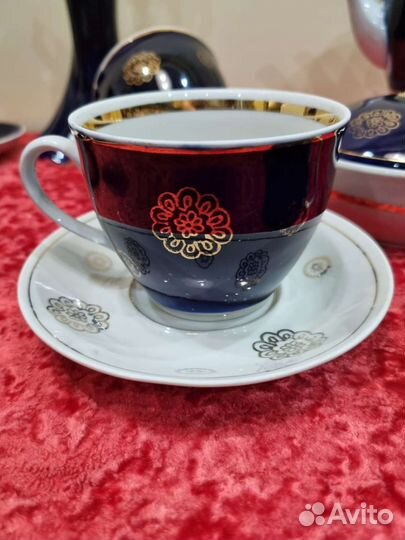 Чайные сервизы Довбыш.Кобальт