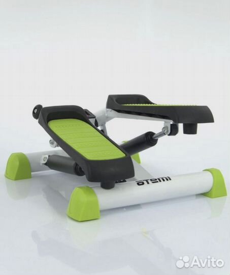 Мини степпер с эспандерами поворотный