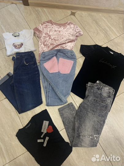 Вещи пакетом на девочку 11 12 лет