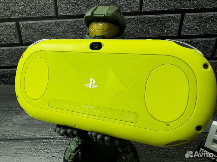 Лимитированная PS Vita Slim 128гб Lime Green/White