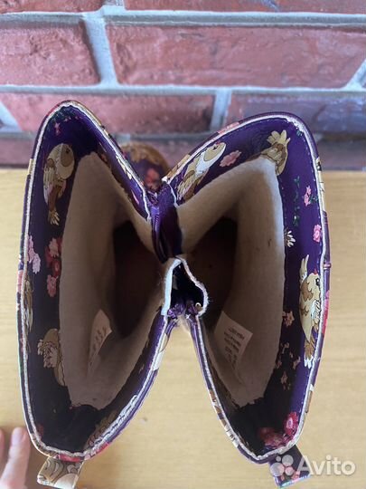 Сапоги для девочки 25