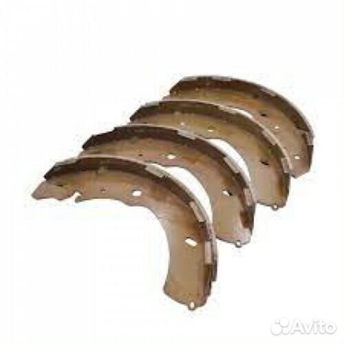 Колодки барабанные к-кт mitsubishi L200